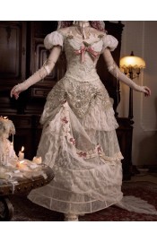 Blood Supply Cupid's Casket of Poems Bustle Long Skirt and Hip Pad Petticoat(Full Payment Without Shipping)